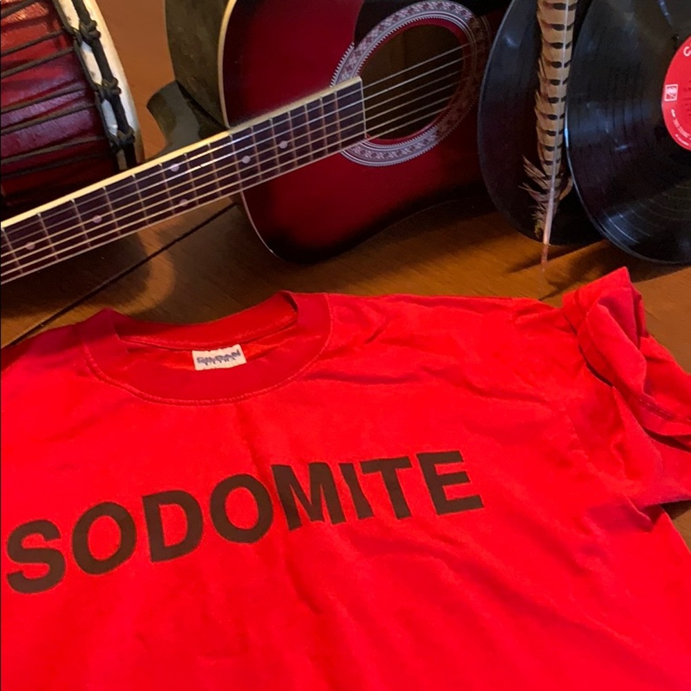 Ironic hipster religious t